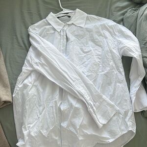 Zara White Button Up